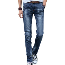 HEE GRAND 2017 Fashion Men Jeans New Arrival Design Slim Fit Fashion Jean For Man Good Quality Classic Blue Male Pants MKN848
